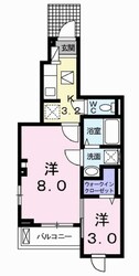 野並駅 徒歩8分 1階の物件間取画像